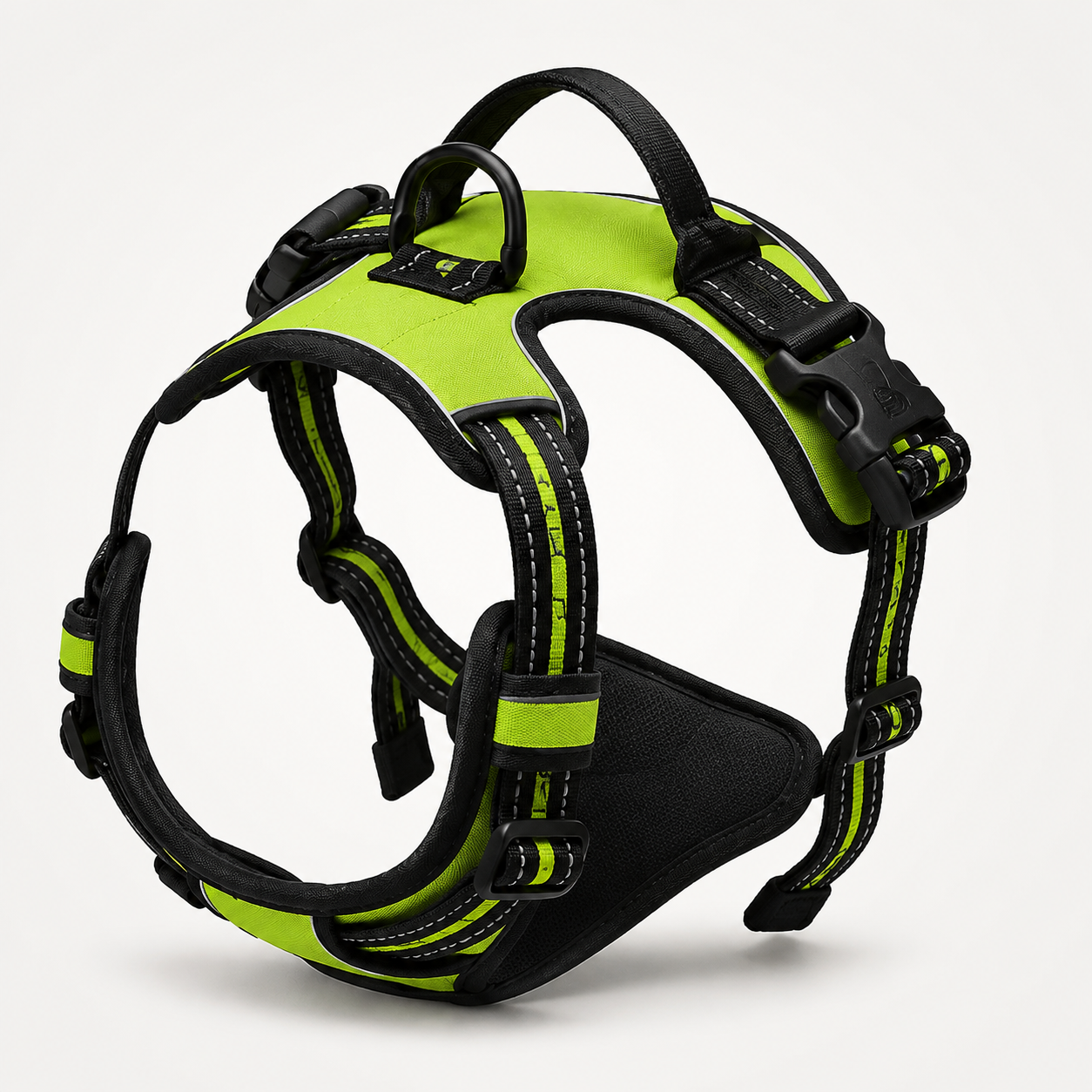 Harnais ajustable pour chien – Confort optimal et meilleure répartition de la traction