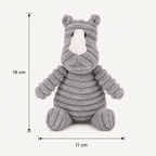 Peluche - Rhino en velours côtelé pour chiens