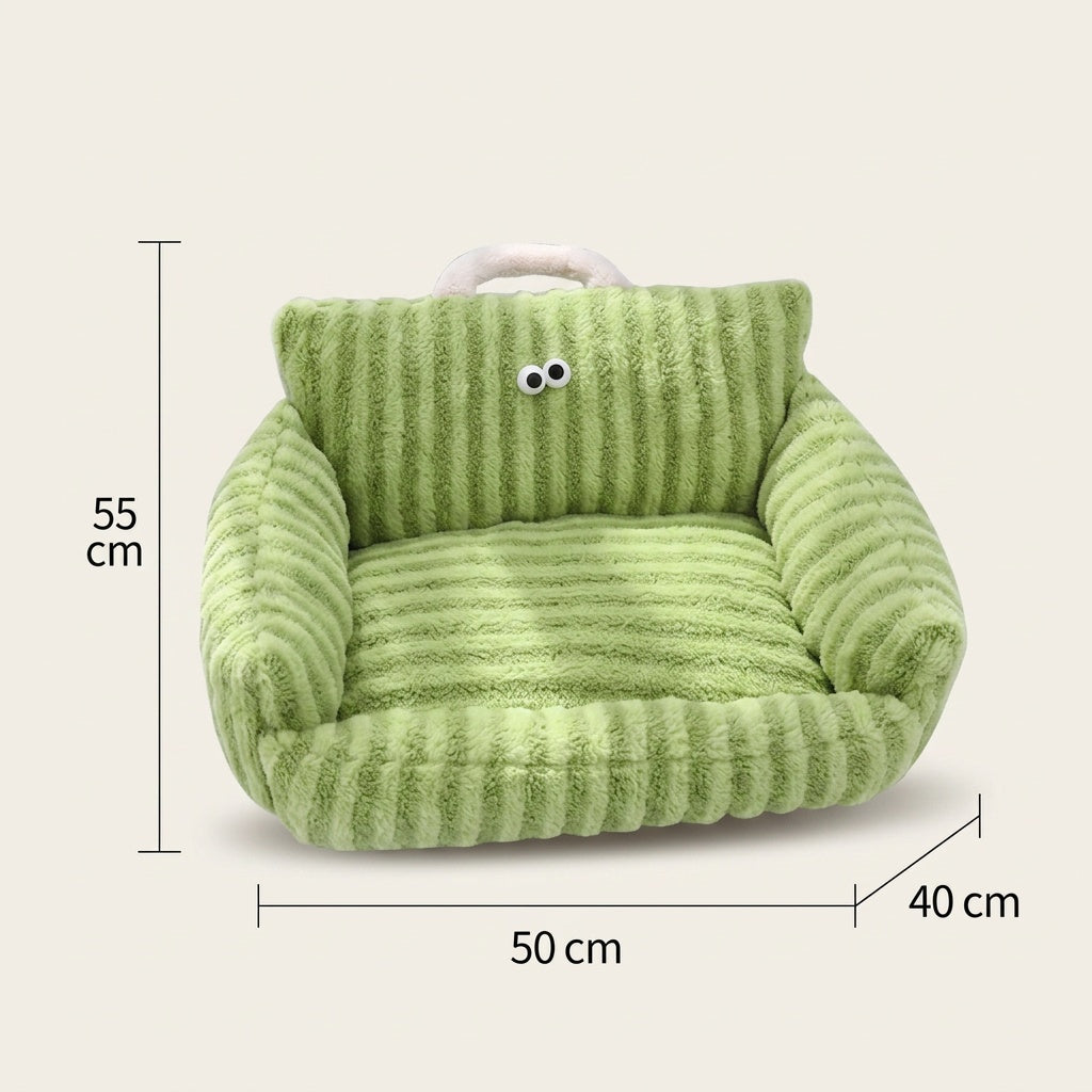 Canapé douillet pour chien