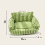 Canapé douillet pour chien