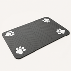 Tapis absorbant pour gamelles chien et chat – Antidérapant, imperméable et à séchage rapide