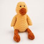 Peluche - Canard en velours côtelé pour chiens