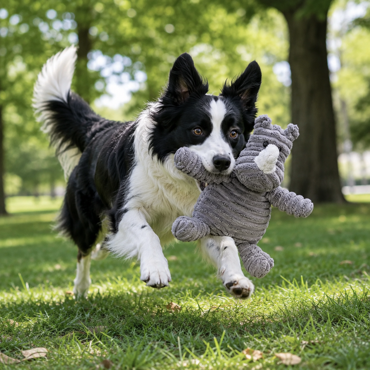 Peluche - Rhino en velours côtelé pour chiens
