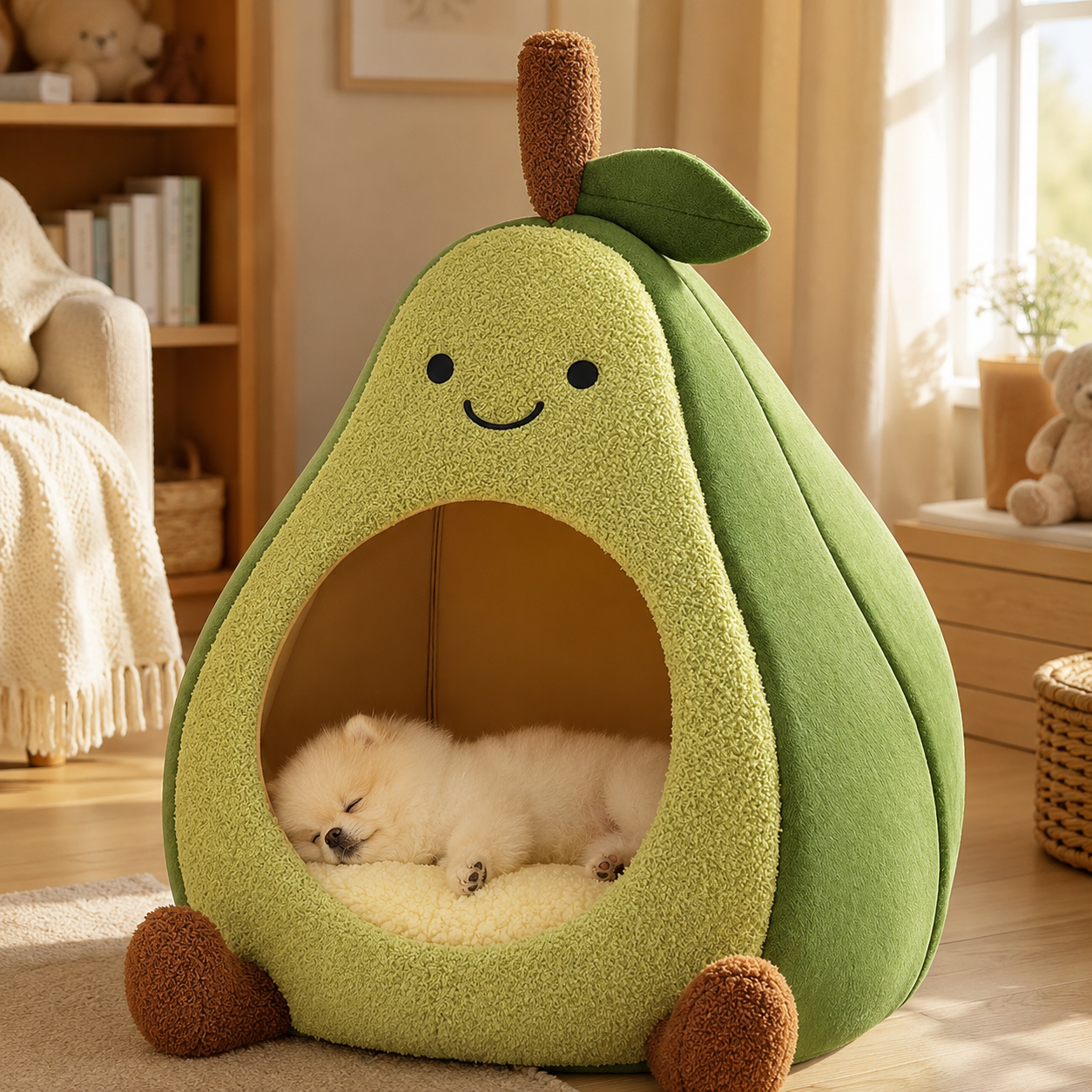 Niche avocat douillette pour chien