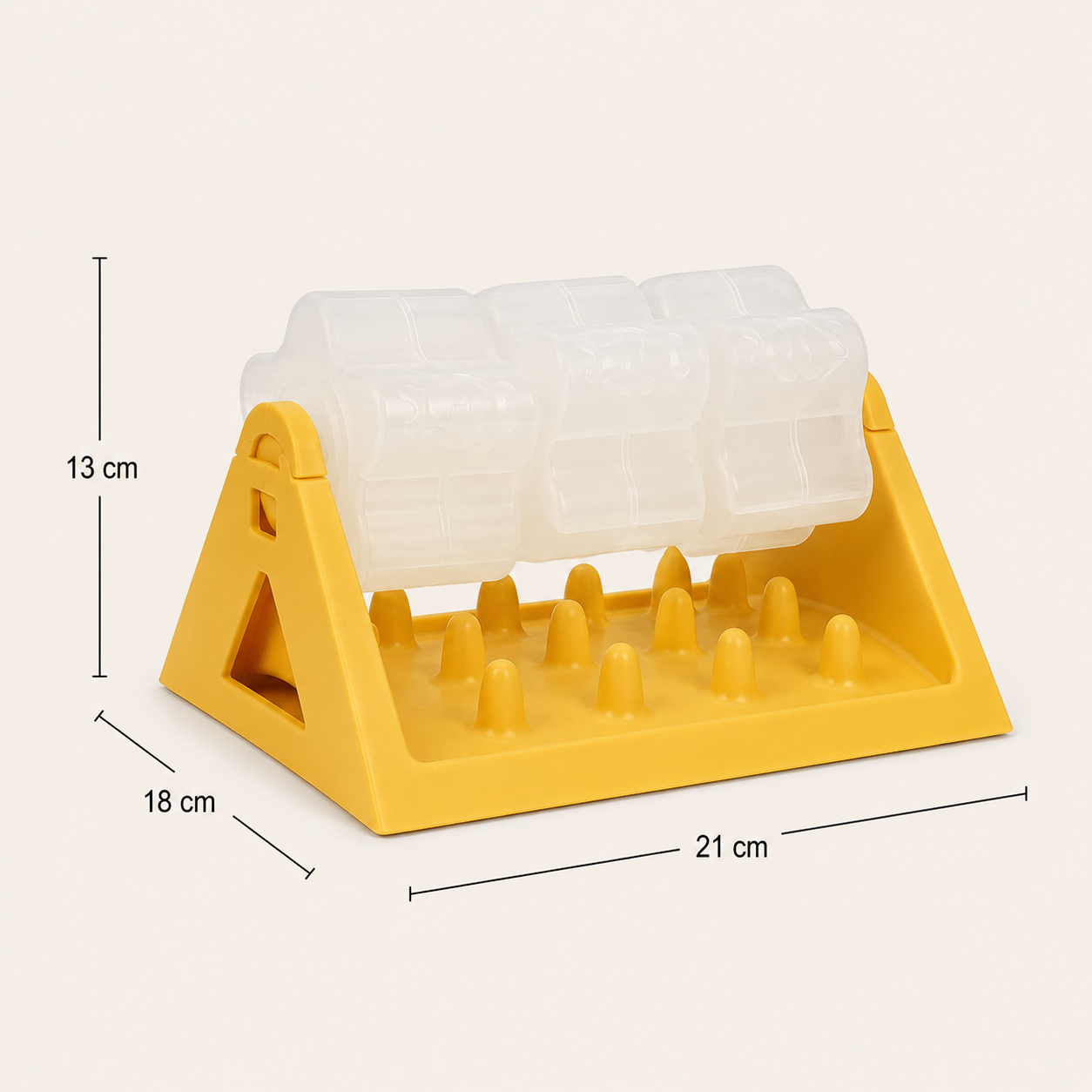 Interactive Dog Toys Food Dispenser Toy - Puzzle Feeder with Leak-Proof Design Slow-Feeding Design Durable PP Material for Dogs