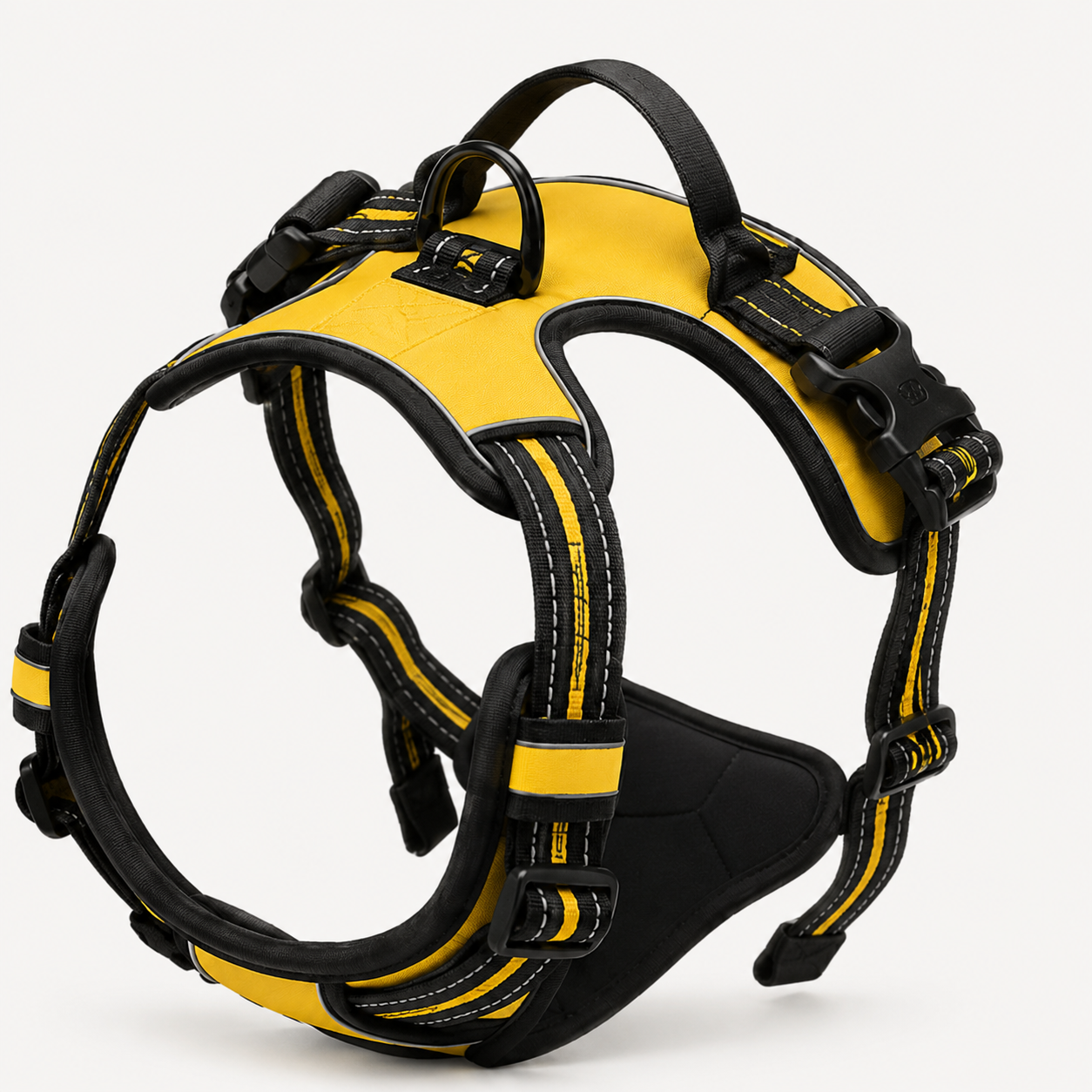 Harnais ajustable pour chien – Confort optimal et meilleure répartition de la traction