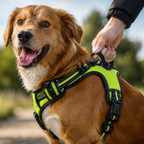 Harnais ajustable pour chien – Confort optimal et meilleure répartition de la traction