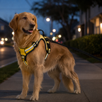 Harnais ajustable pour chien – Confort optimal et meilleure répartition de la traction