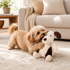 Peluche - Chien en velours côtelé pour chiens