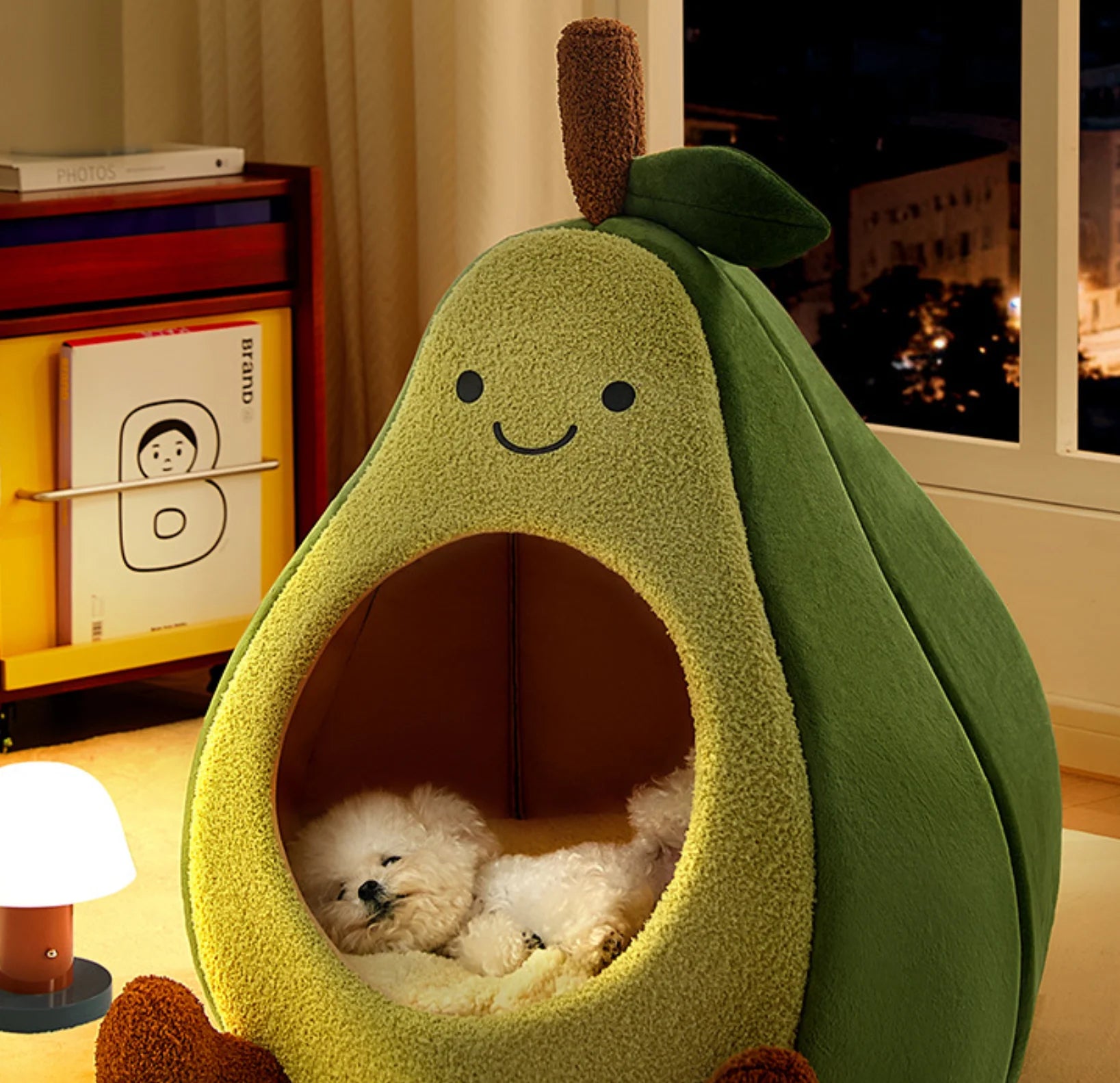 Niche avocat douillette pour chien