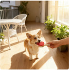 Interactive Badminton Shape Dog Chew Toy Bite-Resistant Relieves Boredom And Teeth Grinding Fun Stick Puzzle for Canines