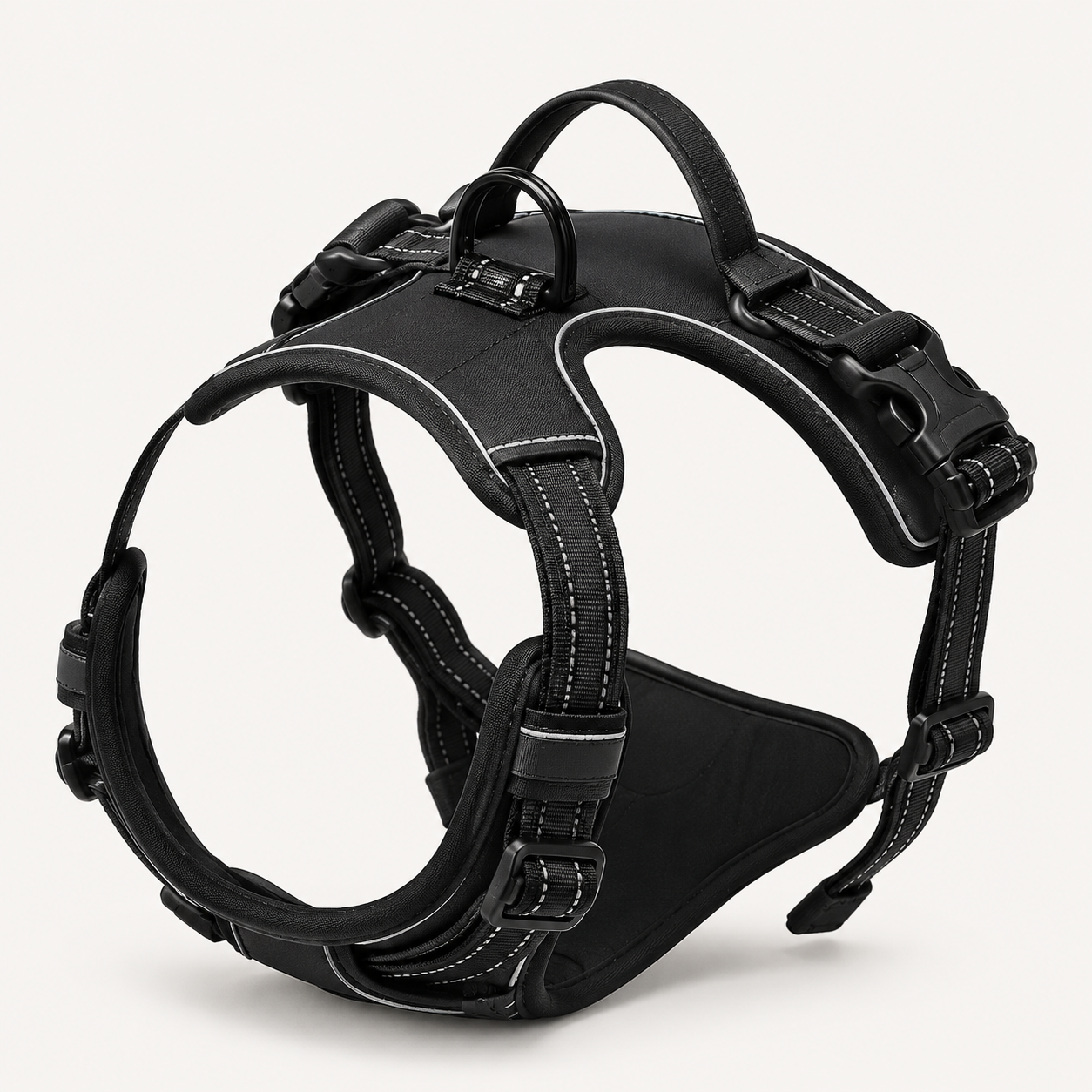 Harnais ajustable pour chien – Confort optimal et meilleure répartition de la traction