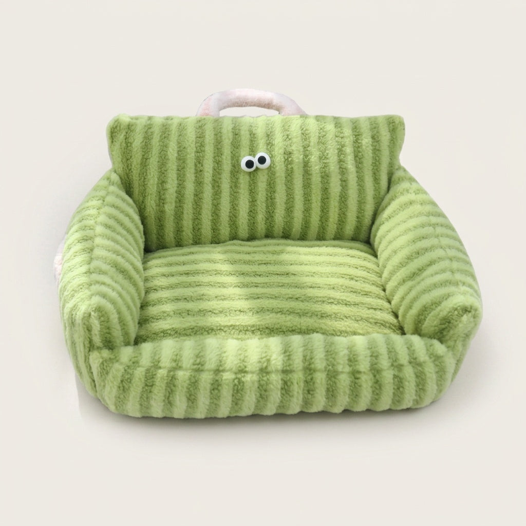Canapé douillet pour chien