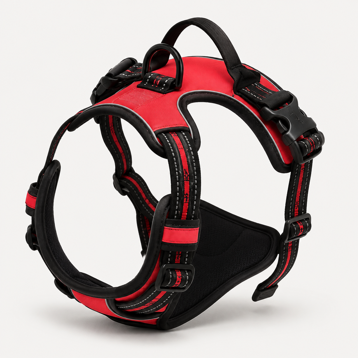 Harnais ajustable pour chien – Confort optimal et meilleure répartition de la traction