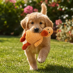 Peluche - Canard en velours côtelé pour chiens