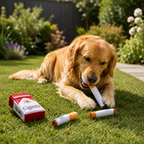 Jouet peluche sonore pour chien – Cigare factice à mâcher, interactif et amusant