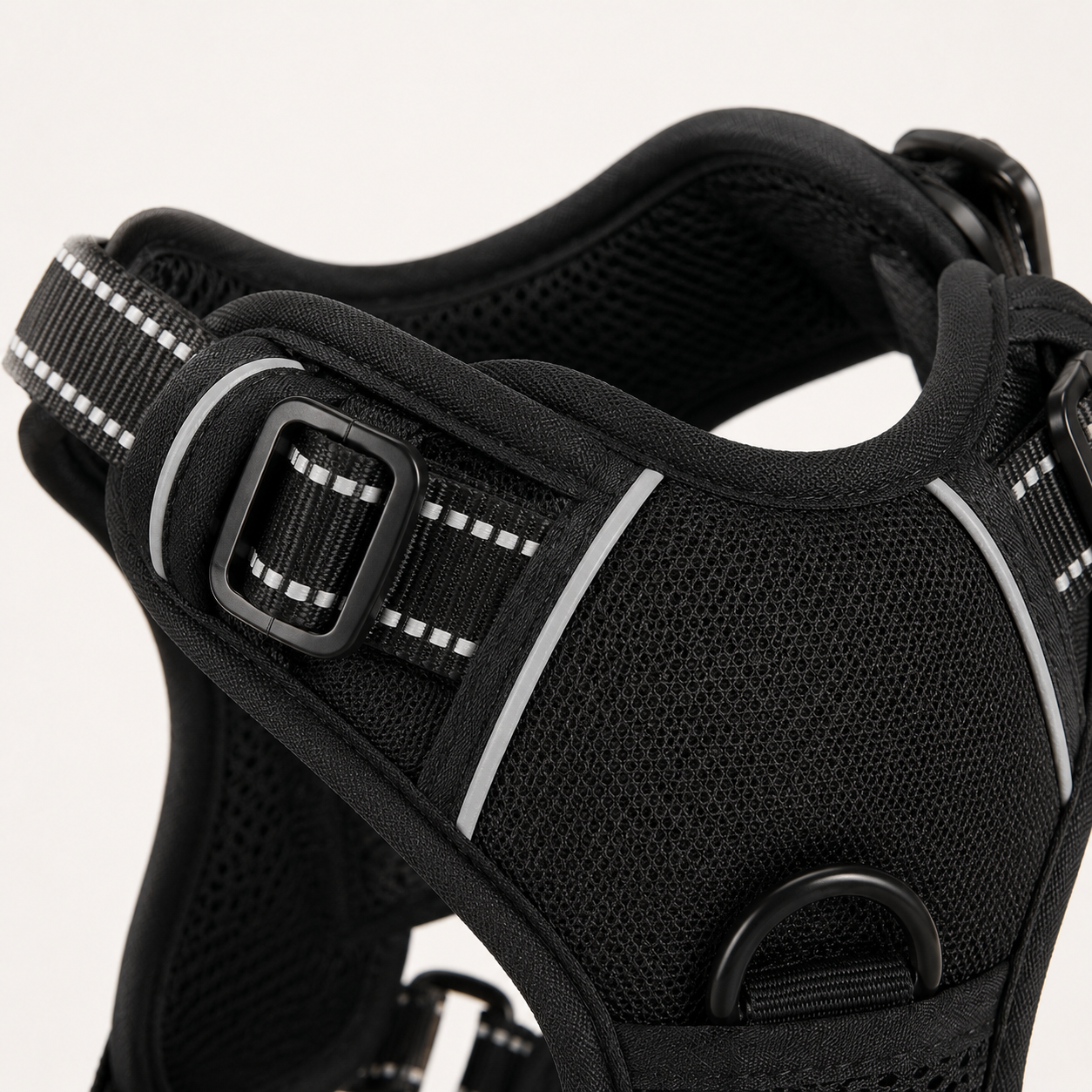 Harnais ajustable pour chien – Confort optimal et meilleure répartition de la traction