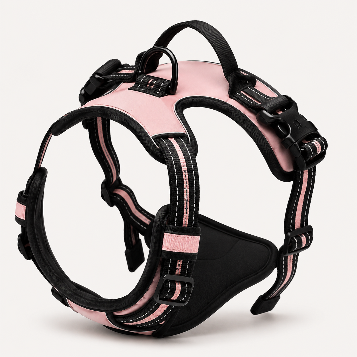 Harnais ajustable pour chien – Confort optimal et meilleure répartition de la traction