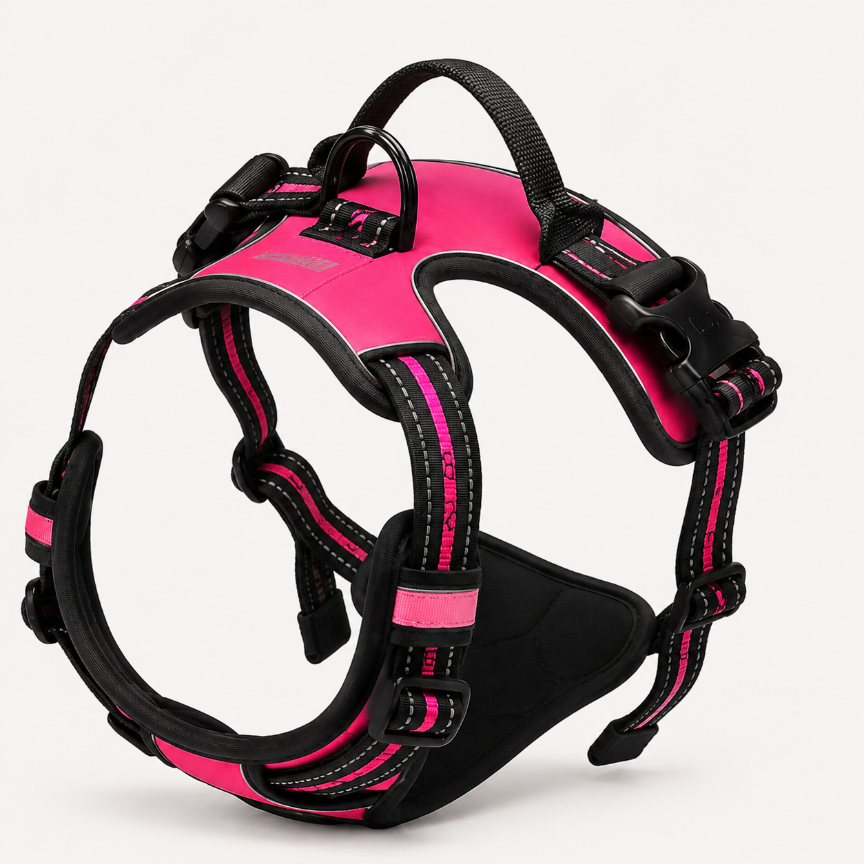 Harnais ajustable pour chien – Confort optimal et meilleure répartition de la traction
