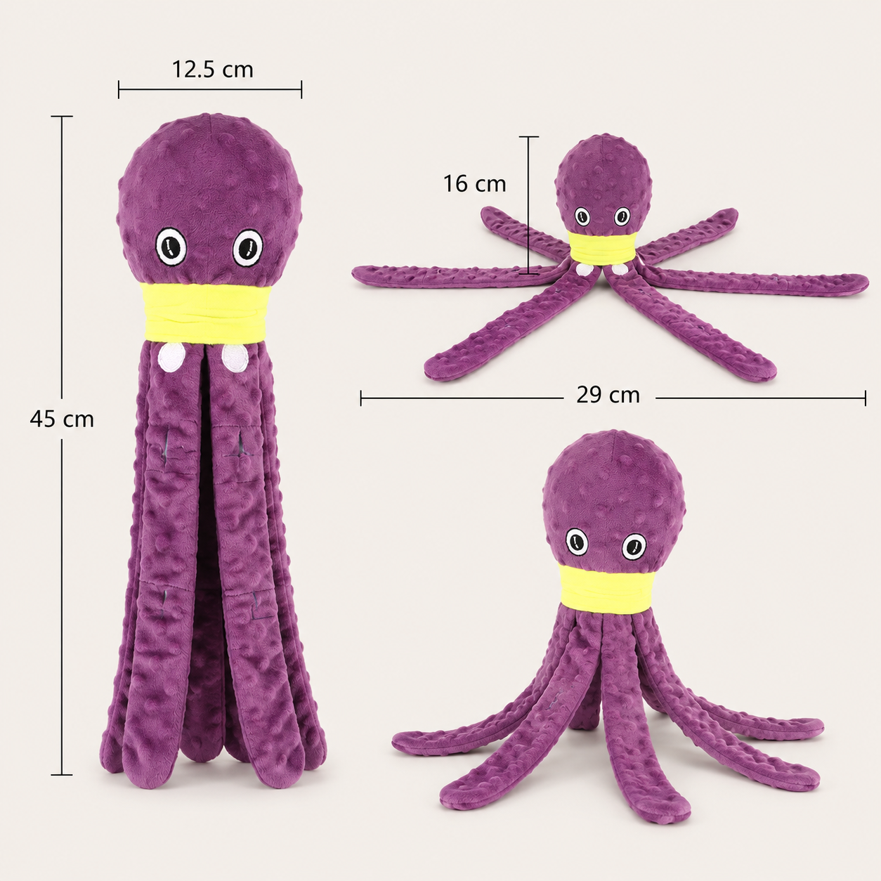 Valentine'S Day Dog Enrichment Toys，Octopus Dog Toys，Dog Snuffle Toy，Helps pets eat slowly, Dog Puzzle Game Interactive Toy