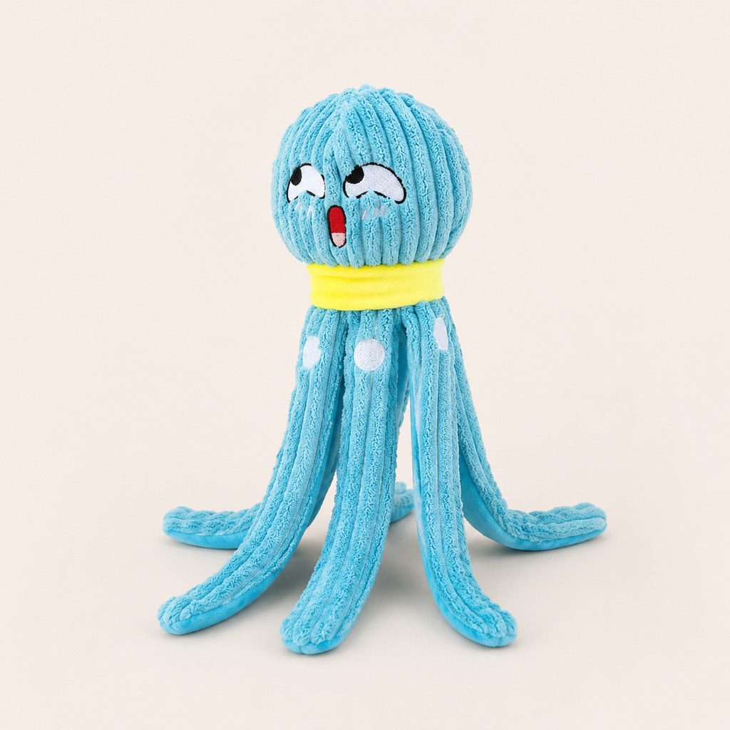 Valentine'S Day Dog Enrichment Toys，Octopus Dog Toys，Dog Snuffle Toy，Helps pets eat slowly, Dog Puzzle Game Interactive Toy