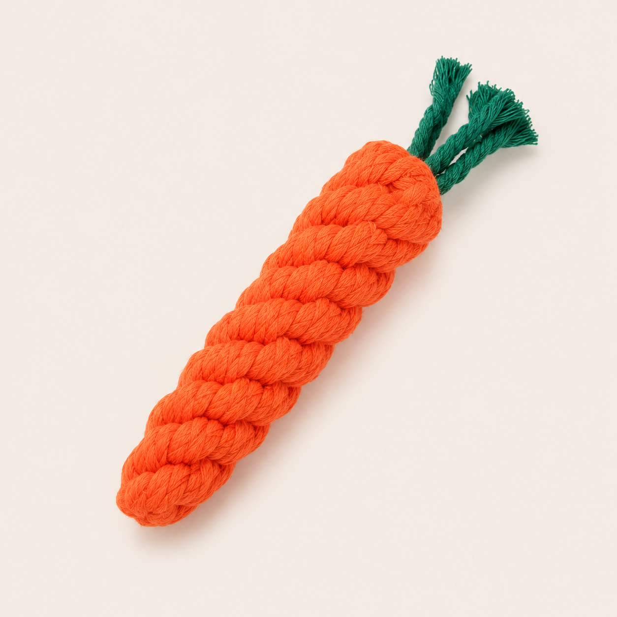 1pc Pet Knot Toy for Dog and Cat Carrot Shape Dog Chew Toys Cotton Rope Toys for Indoor Dogs Cat Toys Dog Accessories