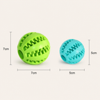 Dog Toy Ball Interactive Rubber Balls Puppy Chewing Toys Pet Tooth Cleaning Ball Cats Pets Food Treat Feeder Silicone Balls Toy