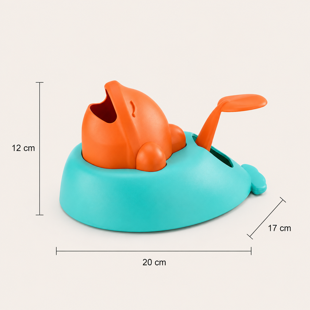 Interactive Pet Feeder Toy for Dogs Cats Slow Eating Puzzle Feeder with Whale Design Anxiety Relief IQ Training Treat Dispenser