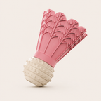 Interactive Badminton Shape Dog Chew Toy Bite-Resistant Relieves Boredom And Teeth Grinding Fun Stick Puzzle for Canines