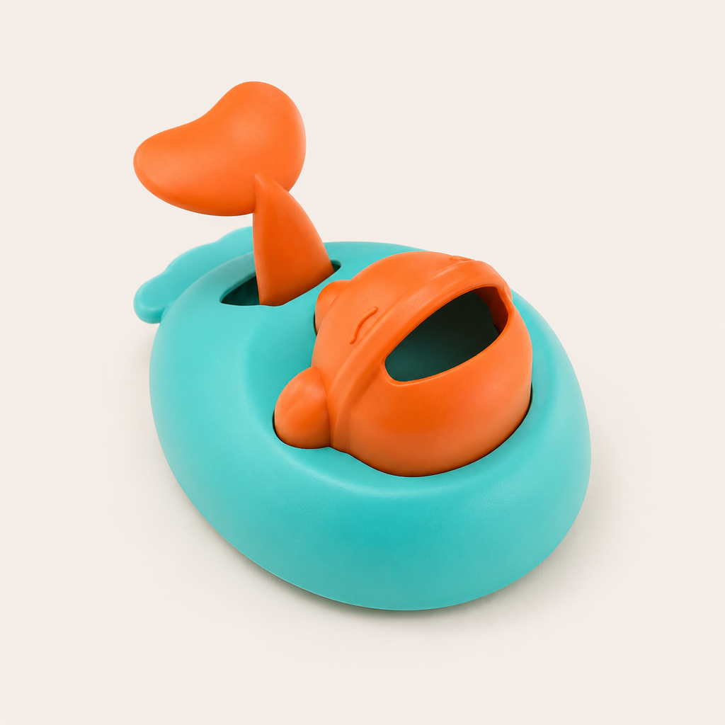 Interactive Pet Feeder Toy for Dogs Cats Slow Eating Puzzle Feeder with Whale Design Anxiety Relief IQ Training Treat Dispenser