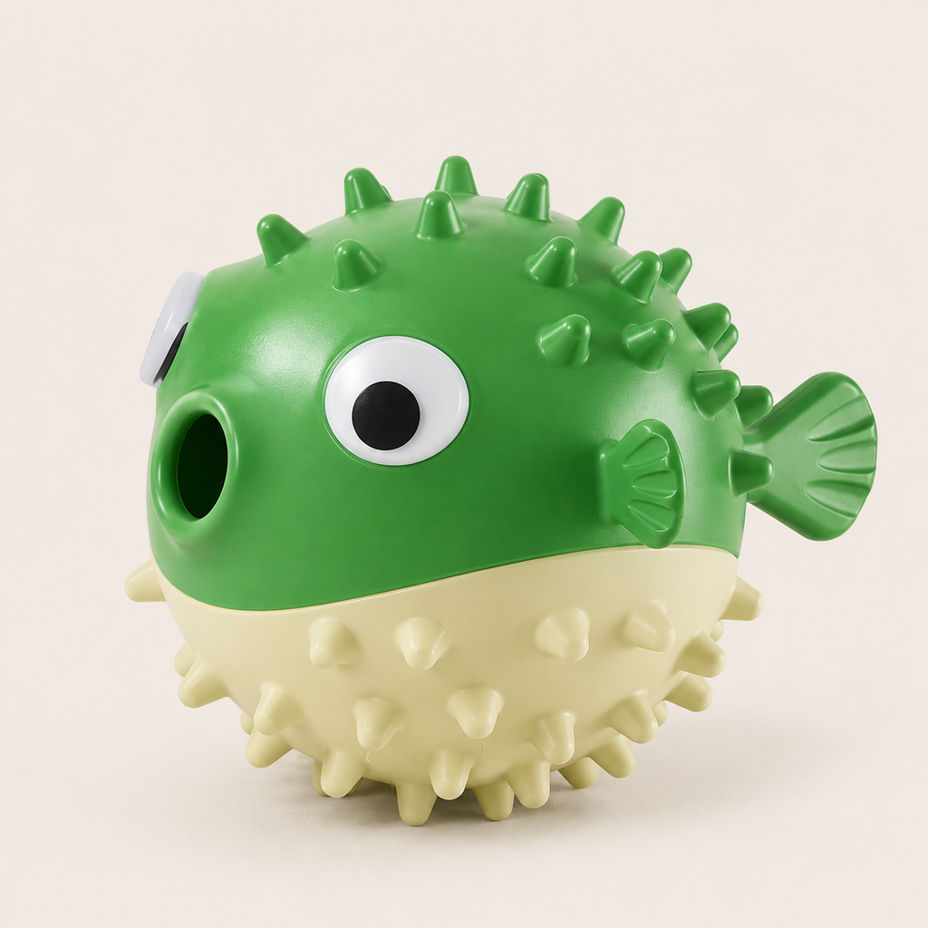 Interactive Bouncing Fish Treat Dispenser Dog Toy Slow Feeder Puzzle for Dogs And Cats Self-Play Boredom Relief Pet Toy